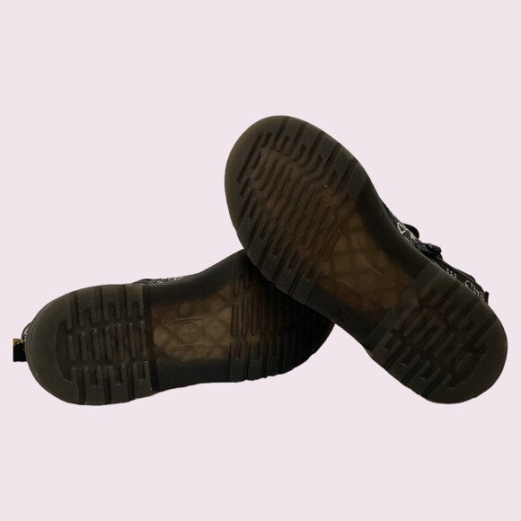 Dr. Martens JR 1460 GRAFITTI SOFTY T LEATHER LACE UP BOOTS SZ 13 Little Kids EUC - Picture 3 of 6